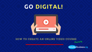 How To Create An Online Video Course